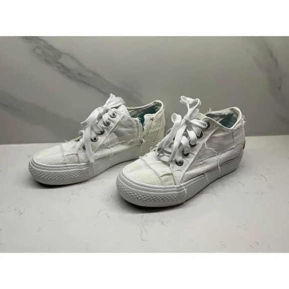 Blowfish High Top Zip Up Women’s Sneaker Size 8.5 - Picture 3 of 4